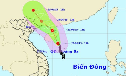 Miền Bắc có thể bị lũ quét, sạt lở đất vì bão số 1