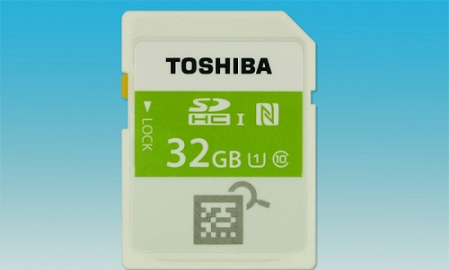 Toshiba ra mắt thẻ nhớ “đọc từ xa” độc đáo