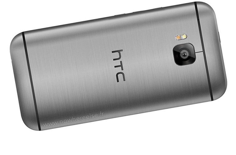 Hình ảnh mới nhất cho thấy HTC One M9 không có góc bo tròn "mạnh tay" giống như M8, mà vuông vức hơn một chút.