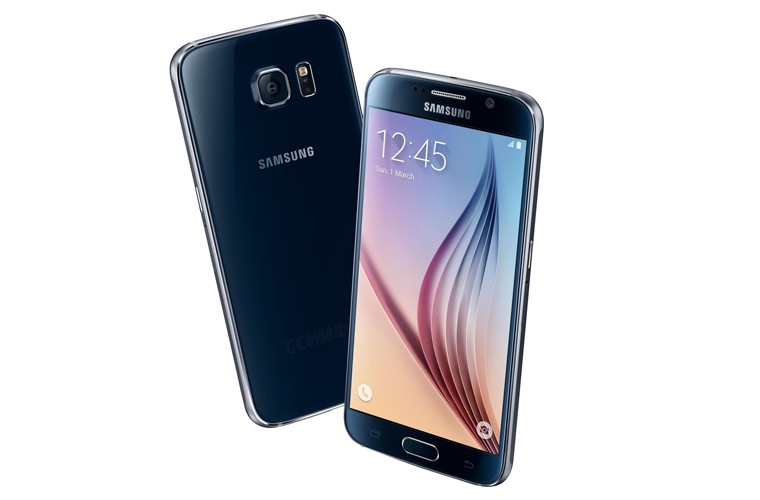 Samsung Galaxy S6,  Black Sapphire: Samsung cho biết, Galaxy S6 và Galaxy S6 Edge chính là các điện thoại thông minh đẹp nhất trong lịch sử của họ, và chắc chắn rằng công ty này dành rất nhiều thời gian để quyết định màu sắc của hai điện thoại này.