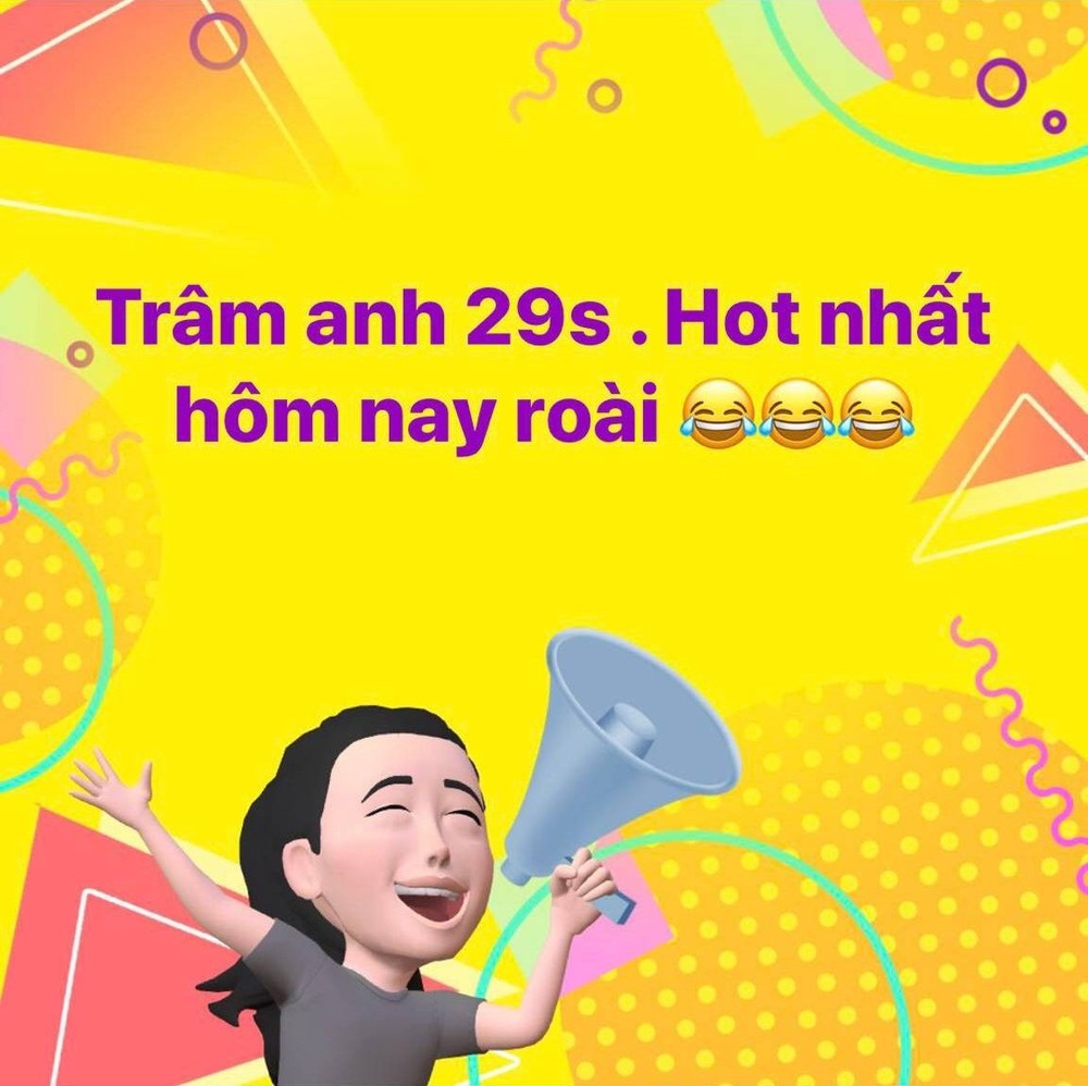 Sáng 29/3, một số tài khoản mạng xã hội chia sẻ status " Trâm Anh 29s" hay "Trâm Anh 29 giây" khiến nhiều người tò mò.