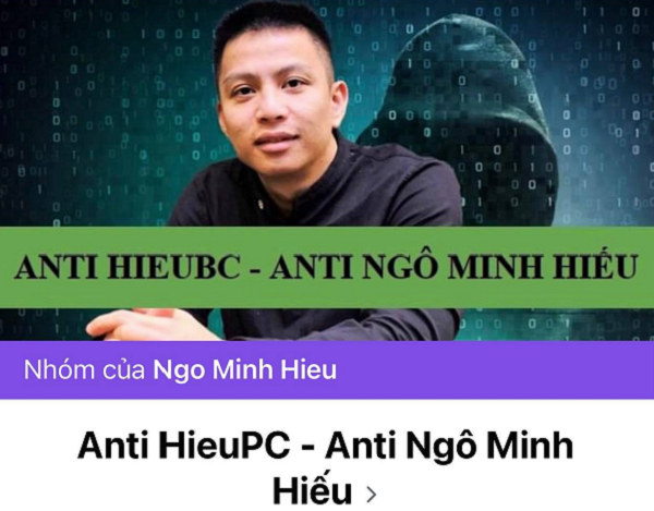 Hiếu PC bị lập group anti sau khi đánh bay trang web lừa đảo