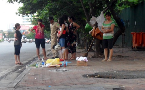 Nhẫn tâm bỏ xác thai nhi ở bãi rác