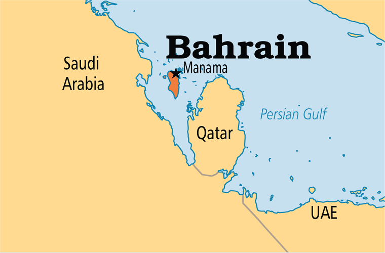 Bahrain - quốc gia bé nhỏ này nằm giữa bán đảo Qatar và bờ biển phía đông của Saudi Arabia có diện tích chỉ vỏn vẹn khoảng 780 km2, nhỏ thứ 3 ở châu Á sau Maldives và Singapore. Thế nhưng Manama lại nắm trong tay lực lượng quân sự không hề nhỏ so với các quốc gia khác trong khu vực. Nguồn ảnh: DW.