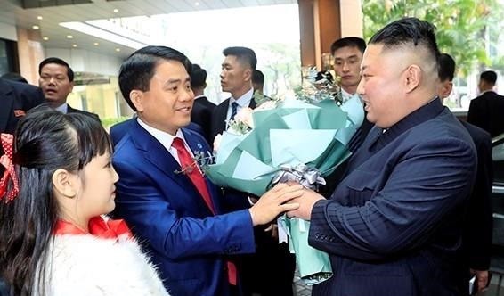 Chủ tịch Triều Tiên Kim Jong-un về đến khách sạn Melia, Hà Nội