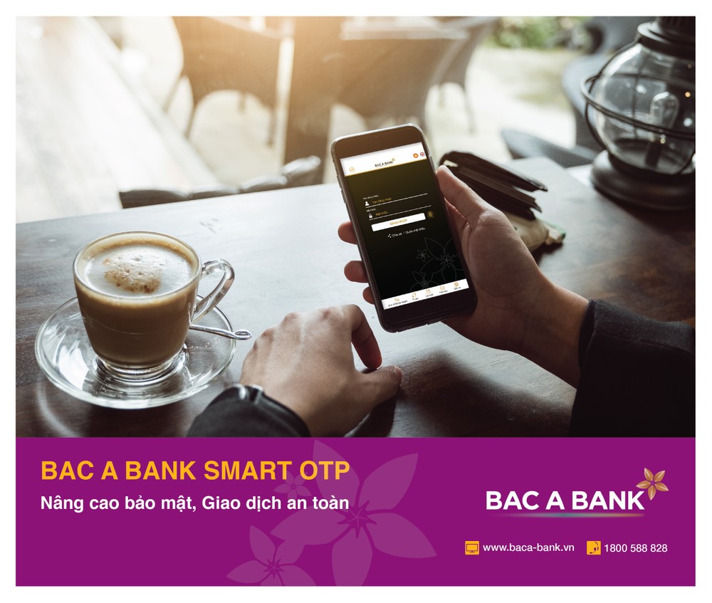 Thêm phương thức xác thực giao dịch cho khách hàng Bắc Á Bank