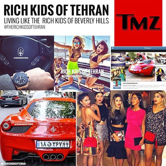 Một trang tài khoản Instagram mang tên Rich Kids of Tehran đang thu hút sự chú ý của dư luận khi tập hợp đầy đủ các hình ảnh về cuộc sống như mơ của các bạn trẻ giàu có đến từ Iran. Hội con nhà giàu này khiến nhiều người nhớ đến hội Rich Kids đình đám của các cậu ấm, cô chiêu phương Tây trước đây. 