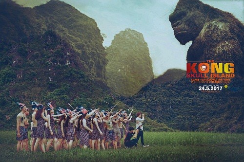 Dựa trên ý tưởng bộ phim Kong Skull Island bộ  ảnh kỷ yếu đã thu hút rất nhiều sự quan tâm của cộng đồng mạng.