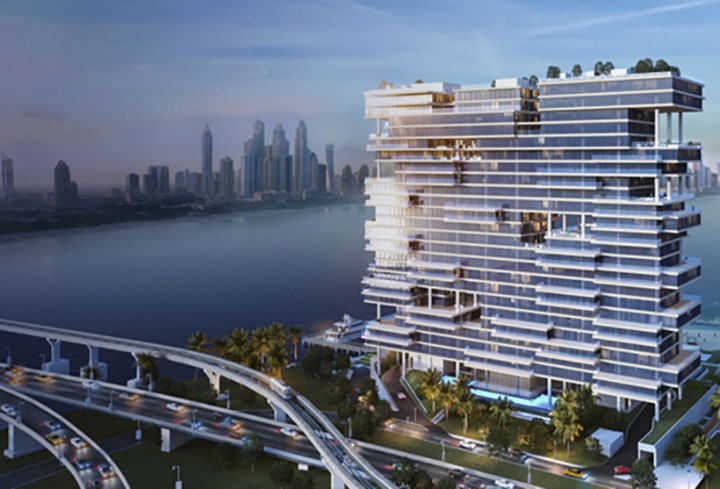  Căn hộ penthouse đắt nhất Dubai này là một trong ba căn penthouse ba tầng trong tòa nhà, căn hộ có 5 phòng tắm và một số khu vực chức năng. Có diện tích 2768m2.