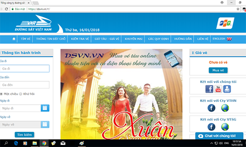 Video: Xuất hiện website bán vé tàu cao hơn giá gốc