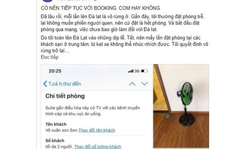 Booking.com liên tục bị tố "treo đầu dê bán thịt chó" những ngày Tết