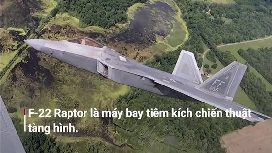 Video: Cảnh quay ấn tượng khi bay cùng tiêm kích F-22 Raptor