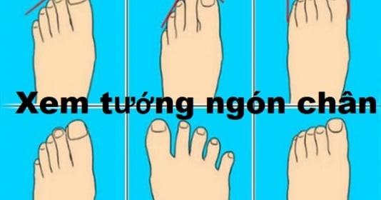 Bỏ 5 giây nhìn xuống bàn chân biết ngay ai giàu sang phú quý