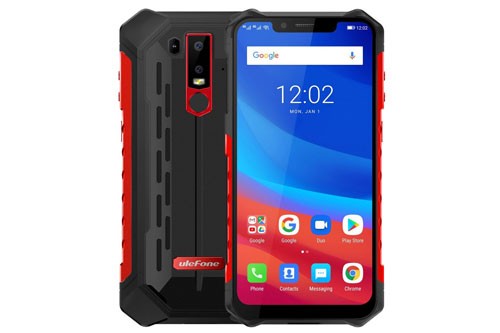 Ulefone Armor 6E sở hữu thiết kế hầm hố và góc cạnh. Vỏ ngoài là sự kết hợp giữa chất liệu nhựa và nhôm giúp tăng cường khả năng chống chịu va đập theo tiêu chuẩn độ bền quân đội Mỹ MIL-STD-810G. Máy có kích thước 166x83x13,3 mm, cân nặng 267,5 g. 