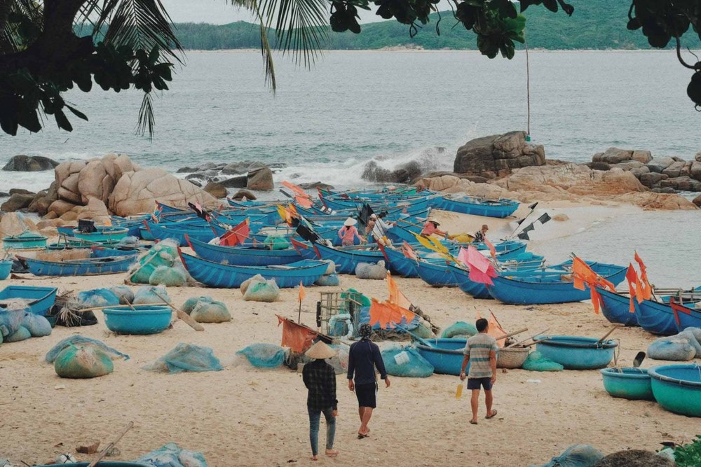  Làng chài An Hải tọa lạc tại thôn Phước Đồng, xã An Hải, huyện Tuy An, tỉnh Phú Yên, cách danh thắng Gành Đá Đĩa chỉ khoảng 14km về phía Nam… Ảnh: Tuyên Parafu