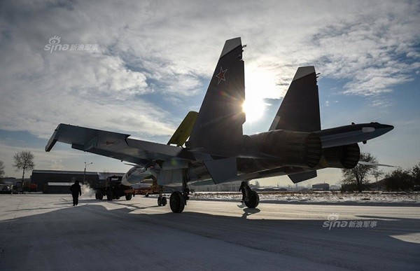 Lộ diện dàn tiêm kích Su-30SM tối tân của Hải quân Nga