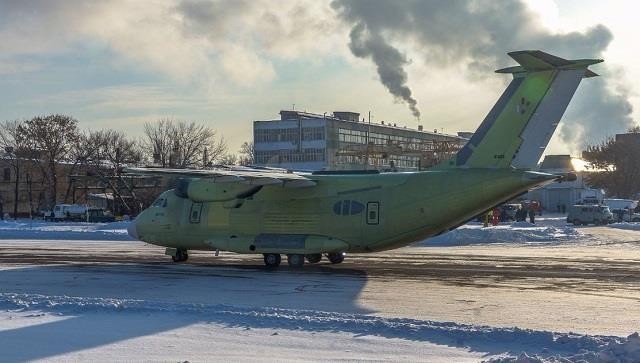 Ilyushin Il-112 là mẫu  máy bay vận tải quân sự hạng nhẹ do Phòng thiết kế Ilyushin phát triển. Đây là mẫu máy bay vận tải quân sự hạng nhẹ đầu tiên được phát triển dưới thời hậu Xô Viết. Ảnh: UAC.