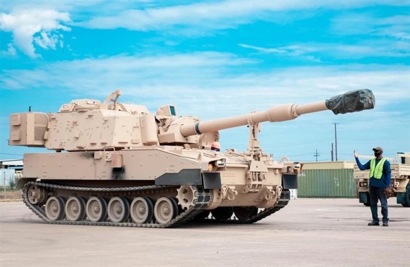 "Hãy gửi lời chào tới  Paladin M109A7 và phần bổ sung mới nhất cho gia đình GREYWOLF. Những nỗ lực hiện đại hóa mà chúng tôi thực hiện sẽ nâng cao sức mạnh chiến đấu trong lực lượng tác chiến của Quân đội Hoa Kỳ đối với các hoạt động tác chiến mặt đất quy mô lớn trong tương lai!", thông báo của Quân đội Mỹ hôm 17/8 cho biết.