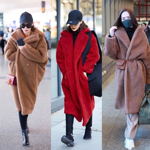 Teddy Coat là  mẫu áo hot trend xuất hiện từ năm 2017 song sức hút đến nay chưa có dấu hiệu hạ nhiệt. Áo gấu bông được thiết kế với chất liệu lông mềm mại, hơi xù, êm ái giống như những chú gấu teddy đáng yêu. (Ảnh: Sohu, minh họa)