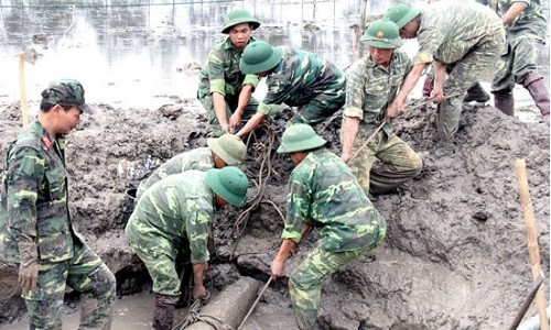 Phát hiện quả bom nặng 120 kg ở Hà Tĩnh