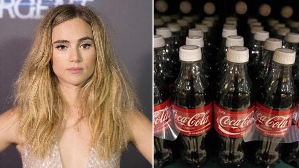 Chia sẻ trên tờ Us Weekly, Suki Waterhouse chia sẻ mẹo  làm đẹp rẻ tiền của cô là gội đầu bằng Coca Cola để tạo độ xù tự nhiên cho tóc.