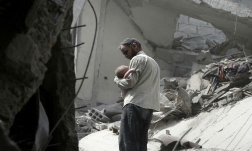 Ranh giới sự sống và cái chết giữa thủ đô Syria