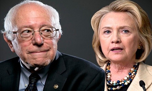 TNS Sanders "ngỏ ý" bầu bà Hillary Clinton làm Tổng thống Mỹ