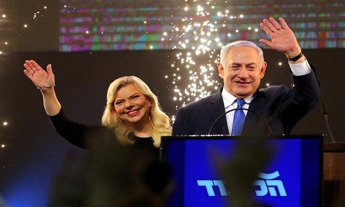 Với 96% số phiếu được kiểm ngày 10/4, Đảng Likud của  Thủ tướng Israel Benjamin Netanyahu và các đảng cánh hữu khác trong liên minh đã giành được 65-67 ghế trong tổng số 120 ghế trong Quốc hội. (Nguồn ảnh: Reuters)