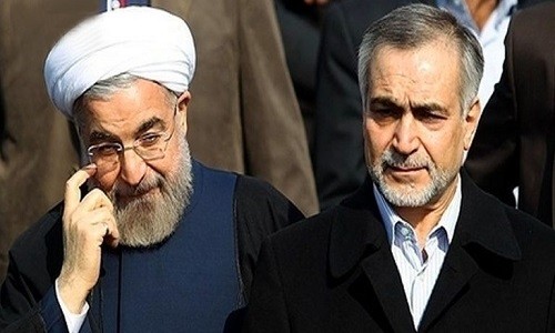 Ông Hossein Fereydoun (phải), em trai của  Tổng thống Iran Hassan Rouhani, mới đây bị tuyên án 5 năm tù vì tội tham nhũng. Ảnh: BN.