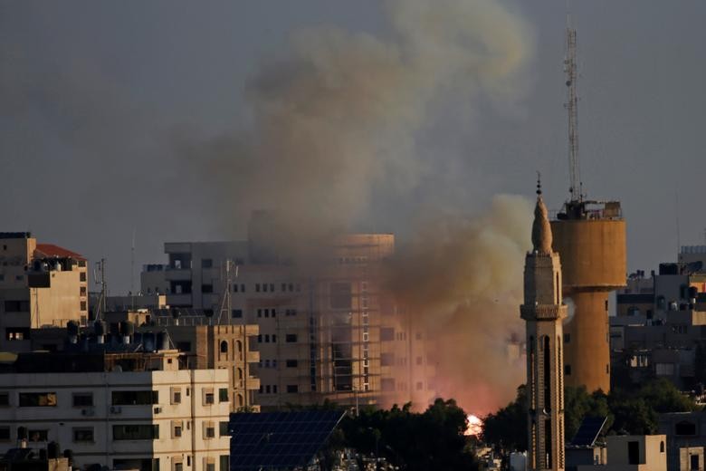 Ngày 11/11, Lực lượng Phòng vệ Israel (IDF) đã thực hiện đợt tấn công dữ dội và tiêu diệt Baha Abu al-Atta, một chỉ huy cấp cao của nhóm Hồi giáo vũ trang PIJ bên phía Palestine ở Dải Gaza. (Nguồn ảnh: Reuters)