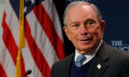 Ngày 24/11, ông trùm truyền thông Michael Bloomberg (ảnh) tuyên bố chính thức tranh cử Tổng thống Mỹ vào năm 2020 với tư cách ứng viên Đảng Dân chủ. Ảnh: Mirror.