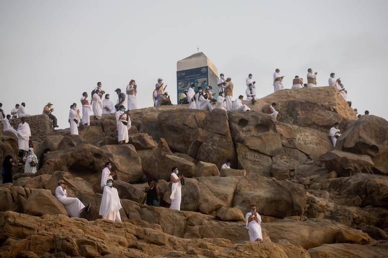 Lễ hành hương (hajj) về Thánh địa Mecca ở Saudi Arabia năm nay bắt đầu từ ngày 28/7 và kéo dài đến 2/8 giữa lúc dịch  COVID-19 vẫn diễn biến phức tạp. (Nguồn ảnh: Reuters)