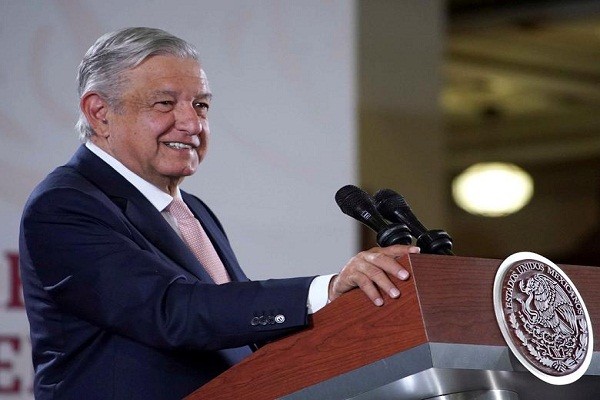 Theo CNN,  Tổng thống Mexico Lopez Obrador ngày 24/1 thông báo ông có kết quả xét nghiệm dương tính với COVID-19. Ảnh: Reuters.