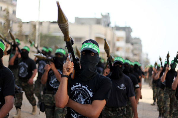 Trong tiếng Ả rập, Hamas là viết tắt của từ Harakat Al-Muqawama Al-Islamiyya, có nghĩa là Phong trào Kháng chiến Hồi giáo. Từ Hamas trong tiếng Ả rập còn có nghĩa là "nhiệt tâm". Ảnh: Getty.