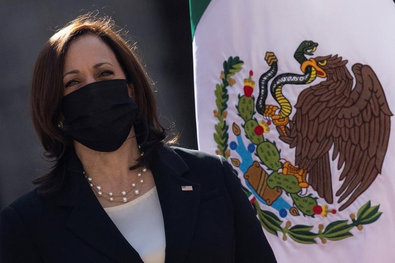 Ngày 8/6, Phó Tổng thống Mỹ Kamala Harris đã có mặt tại Mexico, điểm dừng chân thứ hai trong chuyến công du nước ngoài đầu tiên của bà trên cương vị Phó Tổng thống. (Nguồn ảnh: Reuters)