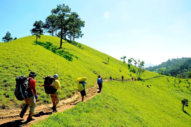 Tổng hành trình cung  đường trek đẹp nhất Việt Nam là 55 km băng rừng, leo đèo, vượt suối, di chuyển từ độ cao 1.100 m xuống còn 500 m so với mực nước biển. Đây là vùng đất chuyển tiếp từ cao nguyên xuống duyên hải miền trung.