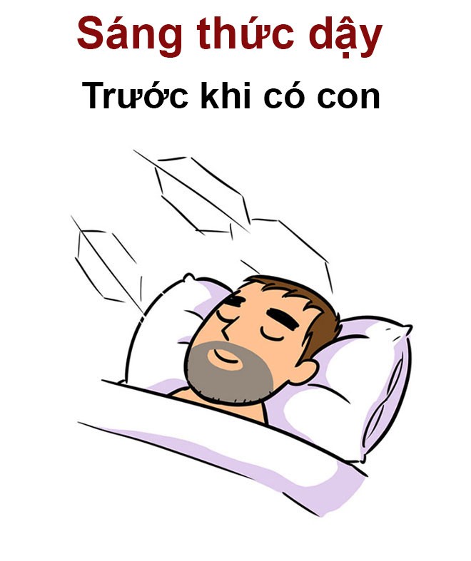  Ông chồng trước khi có con.