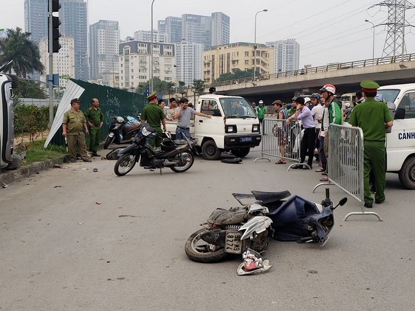 Hà Nội: Danh tính nữ tài xế lái "xe điên" đâm hàng loạt xe máy