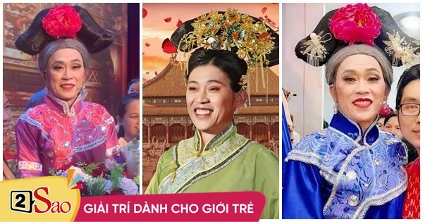 Hoài Linh giả gái trên poster và ngoài đời khác nhau thế nào?