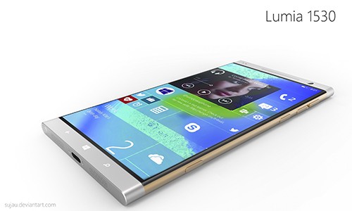 Thiết kế điện thoại Lumia 1530 khiến ai cũng thèm muốn