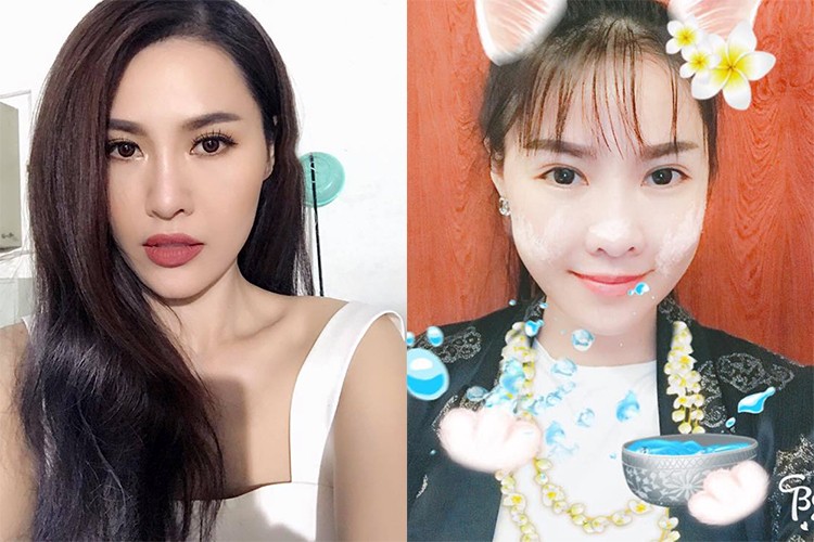 Nữ ca sĩ Quế Vân vốn sở hữu gương mặt sắc sảo. Tuy nhiên, trong loạt ảnh selfies mới nhất, gương mặt quá khác lạ của Quế Vân khiến nhiều người bất ngờ. Ảnh: FBNV