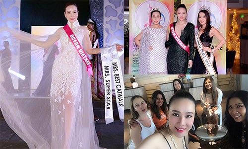 Hành trình của Dương Yến Ngọc trước chung kết Mrs World Peace