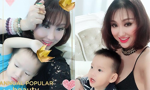 Khoảnh khắc bình yên của Phi Thanh Vân bên con trai Tấn Đức