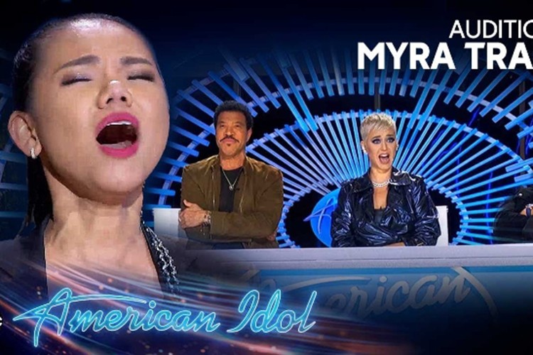 Trong tập 1 American Idol 2019 vừa lên sóng, thí sinh đến từ Việt Nam -  Trần Minh Như gạ gục cả ba vị giám khảo. Ảnh: Một thế giới