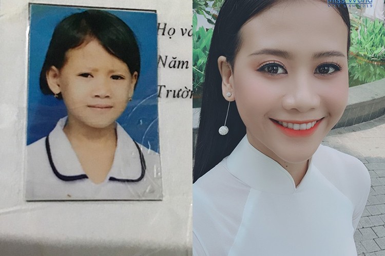 Fanpage cuộc thi  Miss World Việt Nam 2019 liên tục cập nhật hình ảnh ngày ấy và bây giờ của các thí sinh lọt vào chung kết.