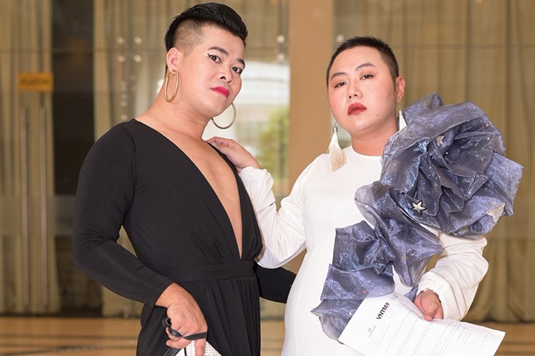 Vòng sơ tuyển khu vực phía Nam của cuộc thi  Vietnam's Next Top Model 2019 thu hút nhiều thí sinh nam giả gái. Ảnh: Zing