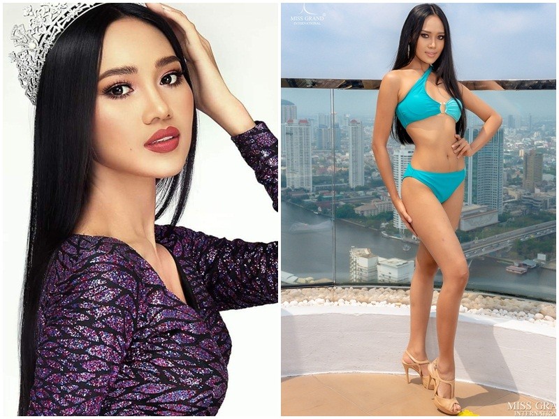 Trong phần thi trình diễn áo tắm tại Miss Grand International 2020 - Hoa hậu Hòa bình Quốc tế 2020, Thaw Nandar Aung (Han Lay) gặp sự cố lộ ngực. Chân dài không biết về sự cố trang phục cho đến khi chụp hình ở cuối đường băng.