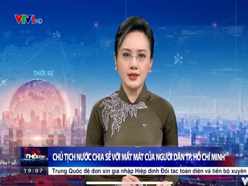 Thông tin BTV Hoài Anh rời  Bản tin Thời sự 19h đang nhận được sự quan tâm của nhiều khán giả. Theo Dân Việt, Hoài Anh sẽ dừng dẫn chương trình để chuyển sang Ban Văn nghệ Đài truyền hình Việt Nam từ ngày 1/1/2022. Ảnh: FB Hoài Anh