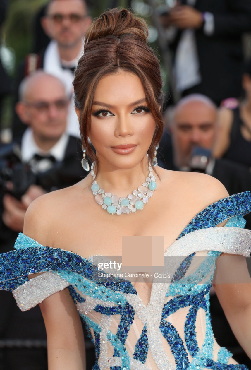 Lý Nhã Kỳ vừa có mặt trên trang ảnh nổi tiếng thế giới Getty Images khi tham dự thảm đỏ  Cannes 2022 ngày thứ 4.