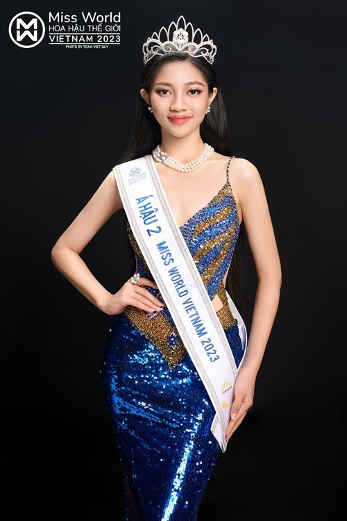 Sau chung kết Miss World Vietnam 2023 - Hoa hậu Thế giới Việt Nam 2023,  Á hậu Minh Kiên xuất hiện với tần suất khá dày đặc.